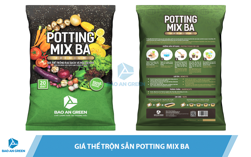 Bao An Green chính thức ra mắt sản phẩm Potting Mix BA