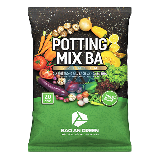 Giá thể trồng rau và hoa - Potting Mix BA (20DM3)