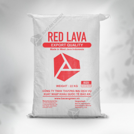 Đá lava màu đỏ 3-6mm