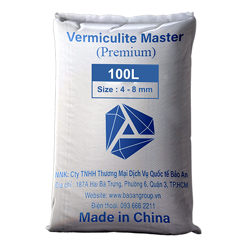 Đá khoáng Vermiculite 4-8mm (Bao 100L)